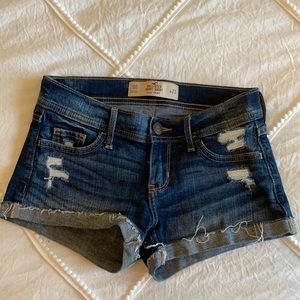 Holistic Distressed Denim Shorts